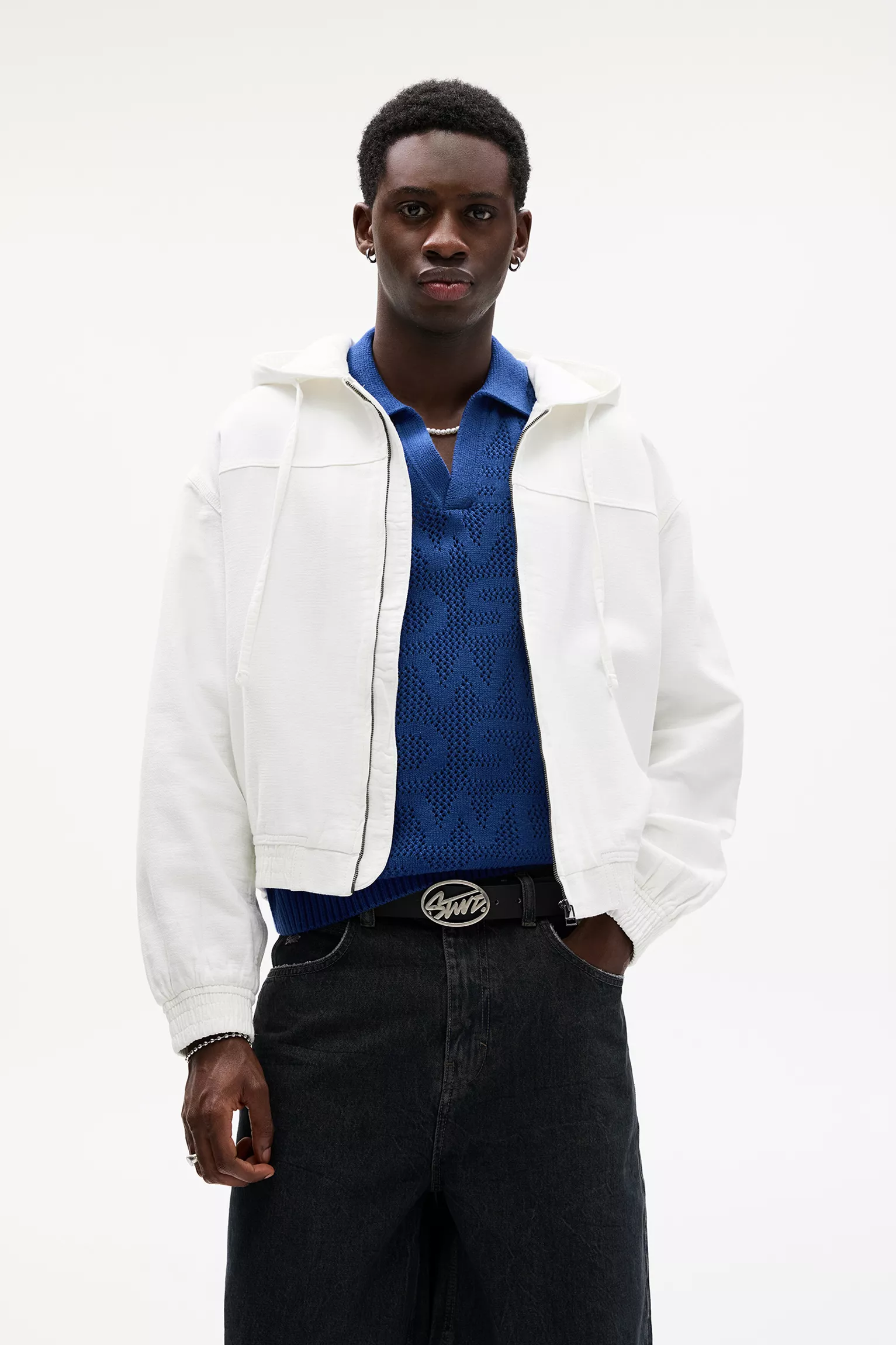 SUSD hooded cotton jacket